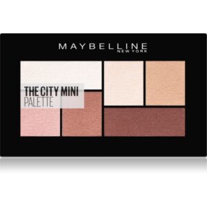 MAYBELLINE NEW YORK The City Mini Palette paletă cu farduri de ochi culoare 480 Matte About Town 6 g-ro