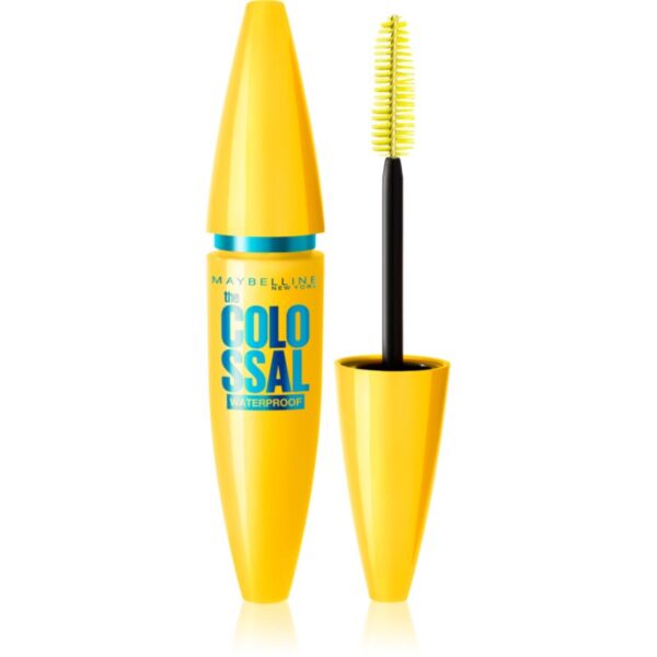 MAYBELLINE NEW YORK The Colossal mascara waterproof pentru volum culoare Black 10 ml-ro