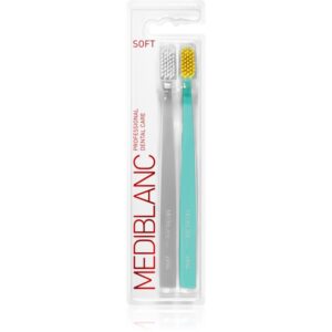 MEDIBLANC 2990 Soft periuțe de dinți fin Grey