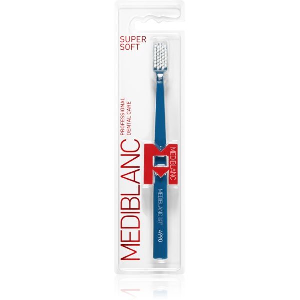 MEDIBLANC 4990 Super Soft perie de dinti supersoft Blue 1 buc-Țena