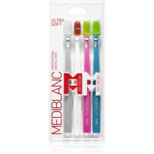 MEDIBLANC 5490 Ultra Soft periuțe de dinți ultra moale Grey