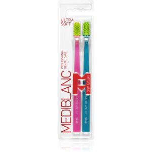 MEDIBLANC 5490 Ultra Soft periuțe de dinți ultra moale Pink