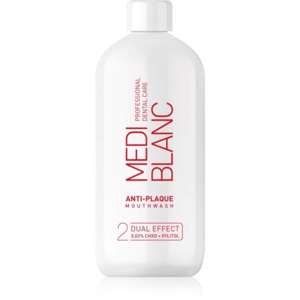 MEDIBLANC Anti-plaque apa de gura antiplaca 500 ml-ro