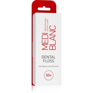 MEDIBLANC Dental Floss For Braces ata dentara pentru implanturi dentare 50 buc-Țena