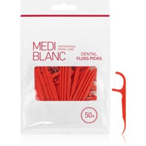 MEDIBLANC Dental Floss Picks scobitori dentare cu filet 50 buc-ro