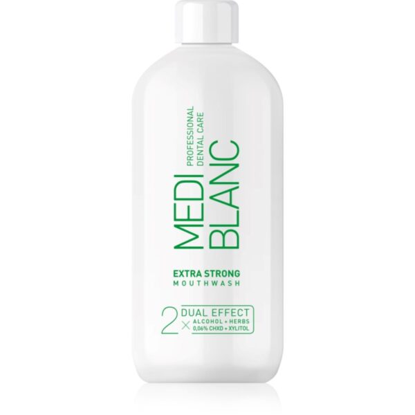 MEDIBLANC Extra Strong apă de gură extra puternică 500 ml-Țena