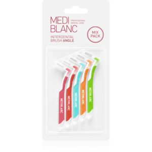 MEDIBLANC Interdental Pick-brush Angle perie interdentara 5 bucati Mix kit 5 buc-ro