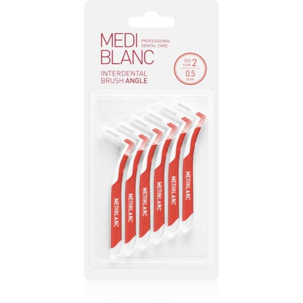 MEDIBLANC Interdental Pick-brush Angle perie interdentara 6 bucati 0