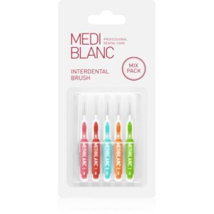 MEDIBLANC Interdental Pick-brush Mix perie interdentara 5 buc-Țena