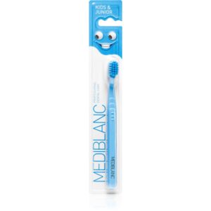 MEDIBLANC KIDS & JUNIOR Ultra Soft periuta de dinti pentru copii ultra moale Blue 1 buc-ro