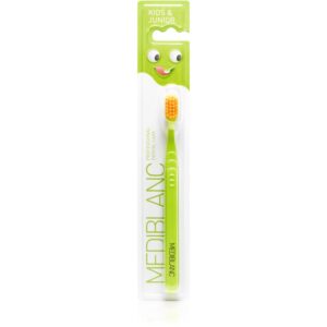 MEDIBLANC KIDS & JUNIOR Ultra Soft periuta de dinti pentru copii ultra moale Green 1 buc-ro