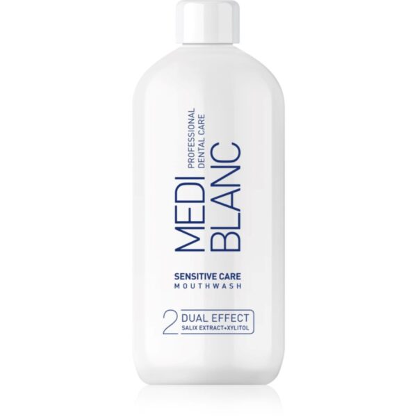MEDIBLANC Sensitive Care apă de gură pentru dinți și gingii sensibile 500 ml-ro