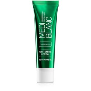 MEDIBLANC Whitening Herbal pastă de dinți cu extract din plante cu efect de albire 100 ml-Țena