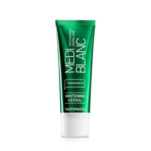 MEDIBLANC Whitening Herbal pastă de dinți cu extract din plante cu efect de albire 50 ml-Țena