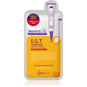 MEDIHEAL Ampoule Mask The E.G.T mască textilă nutritivă cu efect antirid 20 ml-Țena