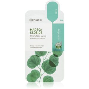 MEDIHEAL Essential Mask Madeca Ssoside masca pentru celule cu efect calmant 24 ml-Țena