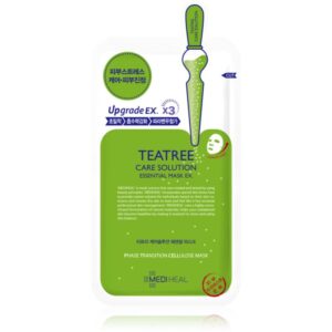 MEDIHEAL Essential Mask Teatree mască textilă calmantă pentru ten gras si problematic 24 ml-ro