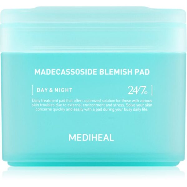 MEDIHEAL Madecassoside Blemish Pad dischete de tonifiere impotriva imperfectiunilor pielii 100 buc-Țena