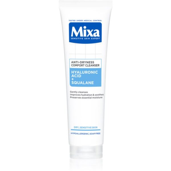 MIXA Anti-Dryness Comfort Cleanser gel de curatare facial impotriva uscarii pielii 150 ml-ro
