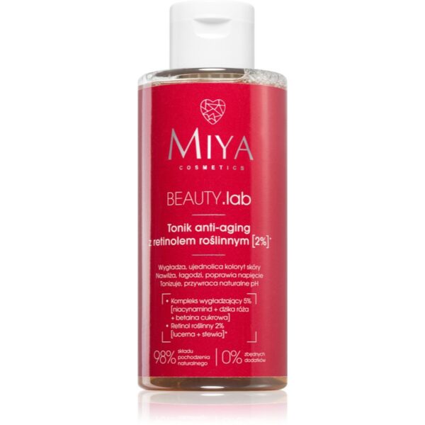MIYA Cosmetics BEAUTY.lab Toner facial pentru reducerea semnelor de imbatranire 150 ml-ro