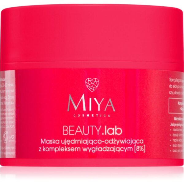 MIYA Cosmetics BEAUTY.lab mască hrănitoare și tonifiantă 50 ml-Țena