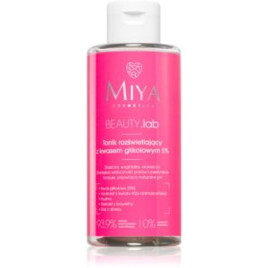 MIYA Cosmetics BEAUTY.lab solutie tonica cu efect de iluminare 150 ml-ro