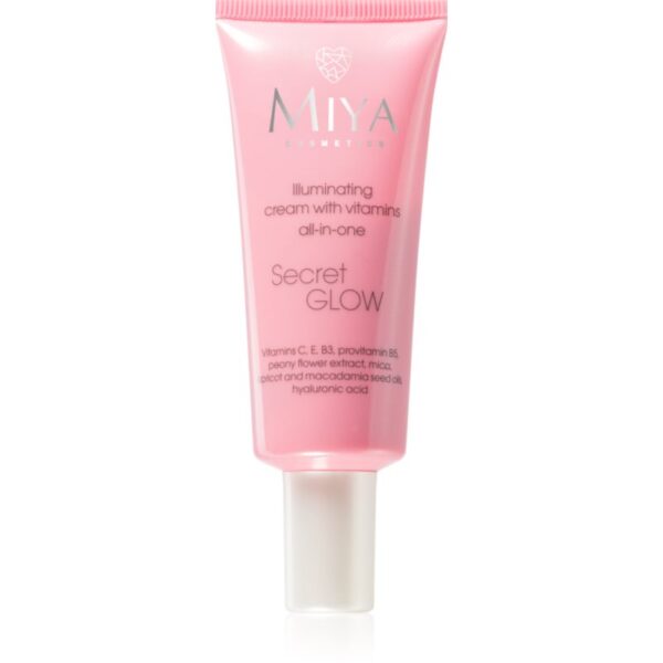 MIYA Cosmetics SecretGLOW crema iluminatoare cu vitamine 30 ml-ro