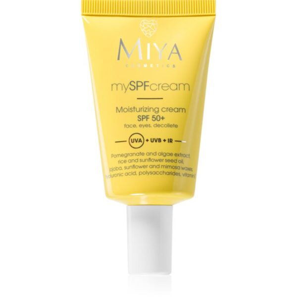 MIYA Cosmetics mySPFcream cremă hidratantă SPF 50+ 40 ml-ro