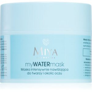 MIYA Cosmetics myWATERmask masca pentru hidratare intensa pentru fata si zona ochilor 50 ml-ro