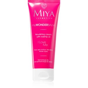 MIYA Cosmetics myWONDERbalm crema nutritiva cu ulei de trandafir 75 ml-ro