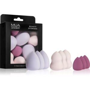 MUA Makeup Academy Beauty Sponge burete pentru machiaj 9 buc-ro