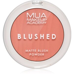 MUA Makeup Academy Blushed Powder Blusher fard de obraz sub forma de pudra culoare Misty Rose 5 g-ro