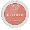 MUA Makeup Academy Blushed Powder Blusher fard de obraz sub forma de pudra culoare Rose Tea 5 g-ro