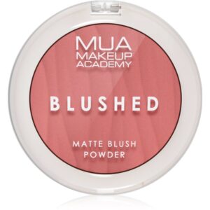 MUA Makeup Academy Blushed Powder Blusher fard de obraz sub forma de pudra culoare Rouge Punch 5 g-ro