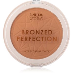 MUA Makeup Academy Bronzed Perfection autobronzant cu efect matifiant culoare Sunset Tan 15 g-ro