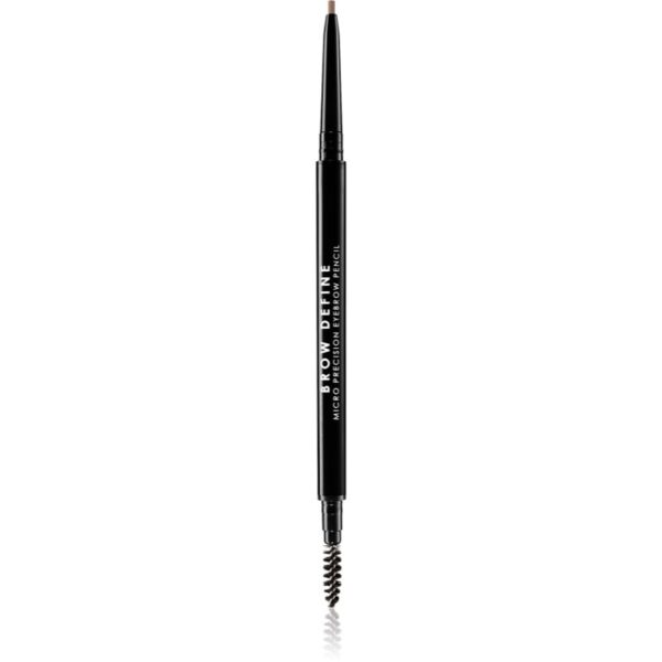 MUA Makeup Academy Brow Define creion sprâncene precise cu pensula culoare Light Brown 0