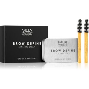 MUA Makeup Academy Brow Define săpun solid pentru sprâncene 10 g-Țena
