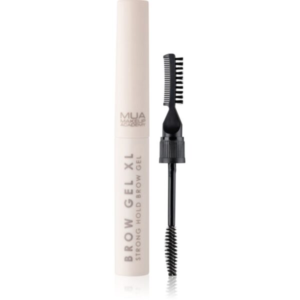 MUA Makeup Academy Brow Gel XL gel incolor pentru sprâncene 10 g-ro