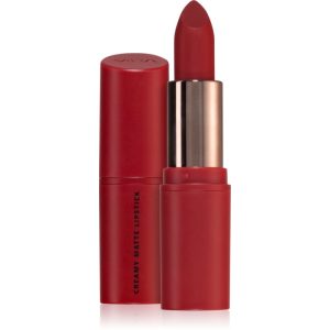 MUA Makeup Academy Creamy Matte ruj crema cu efect matifiant culoare Razzleberry 3
