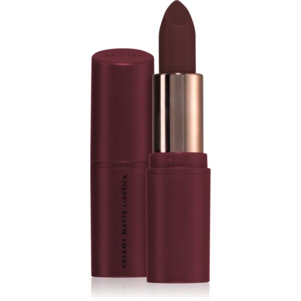 MUA Makeup Academy Creamy Matte ruj crema cu efect matifiant culoare Survivor 3