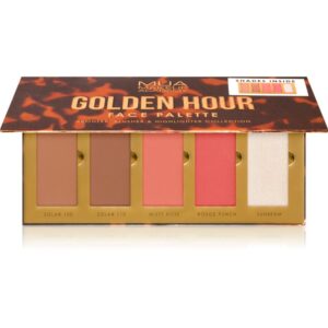 MUA Makeup Academy Golden Hour Paletă pudră pentru conturul feței 15 g-ro