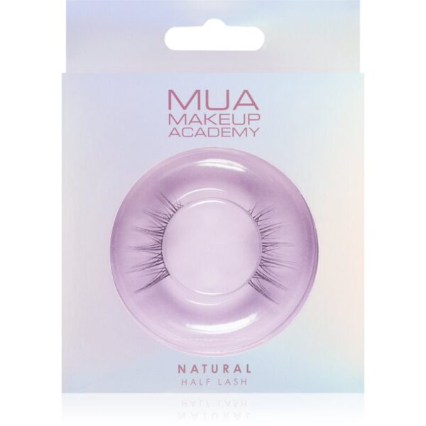 MUA Makeup Academy Half Lash Natural gene false 2 buc-ro