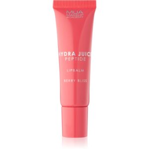 MUA Makeup Academy Hydra-Juice Peptide Balsam de buze hidratant pentru stralucire parfum Berry Bliss (Strawberry) 10 ml-ro