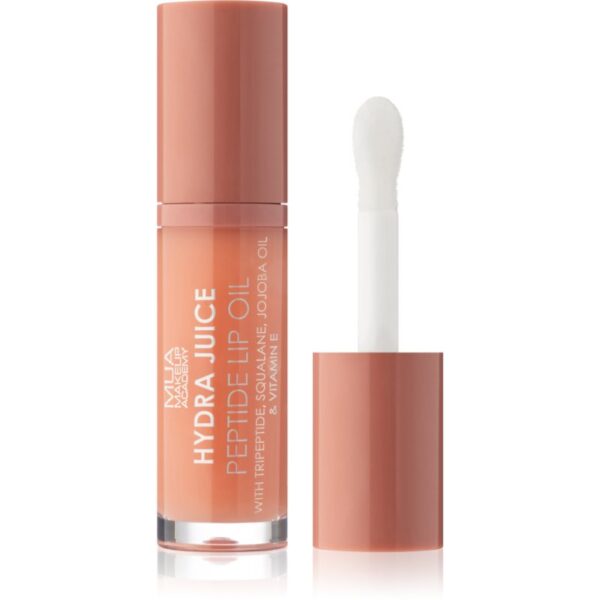 MUA Makeup Academy Hydra-Juice Peptide ulei pentru buze culoare Caramel Glaze 7 ml-ro