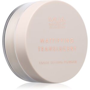 MUA Makeup Academy Matte pudra pulbere transparentă pentru un aspect mat 16 g-ro
