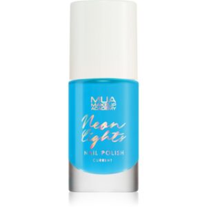 MUA Makeup Academy Neon Lights lac de unghii cu stralucire neon culoare Current 8 ml-ro