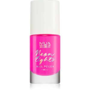 MUA Makeup Academy Neon Lights lac de unghii cu stralucire neon culoare Kinetic 8 ml-ro
