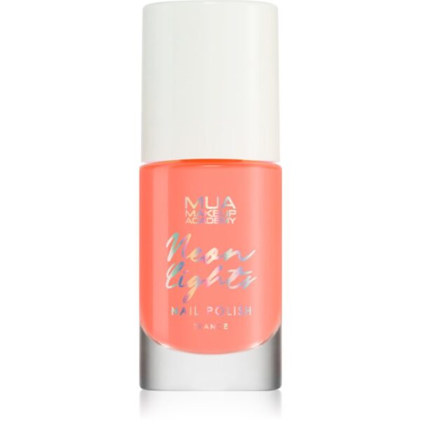 MUA Makeup Academy Neon Lights lac de unghii cu stralucire neon culoare Trance 8 ml-ro