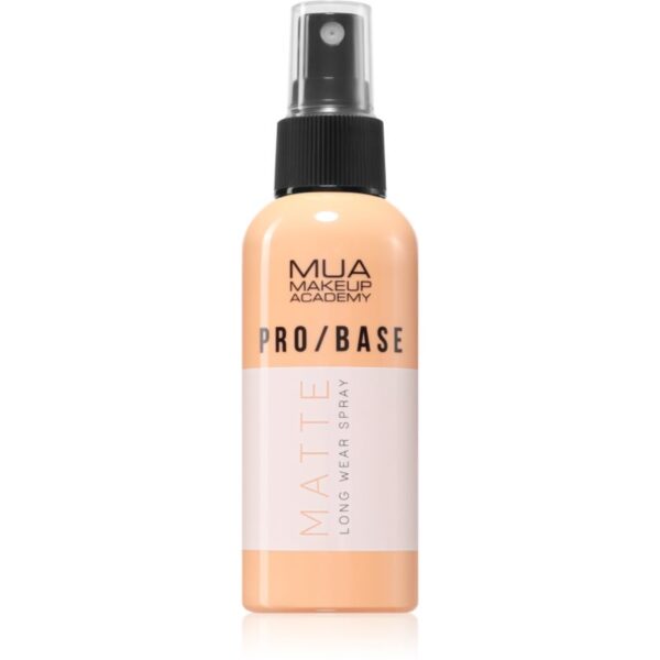 MUA Makeup Academy PRO/BASE Mattifying spray de fixare pentru controlul luciului 70 ml-Țena