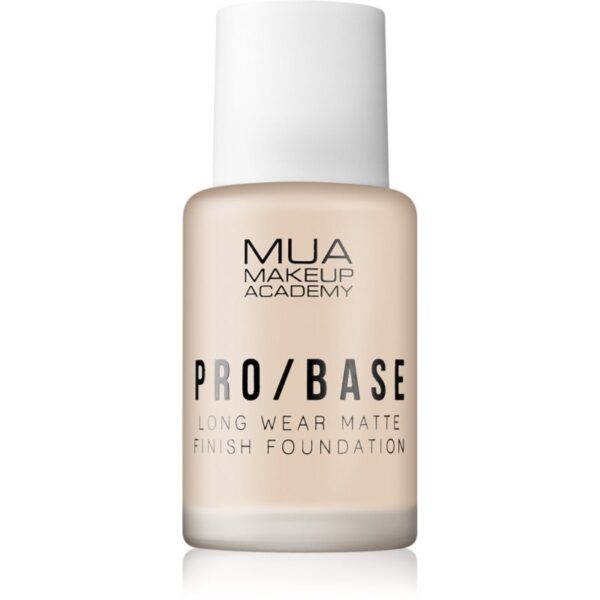 MUA Makeup Academy PRO/BASE machiaj matifiant de lungă durată culoare #110 30 ml-Țena